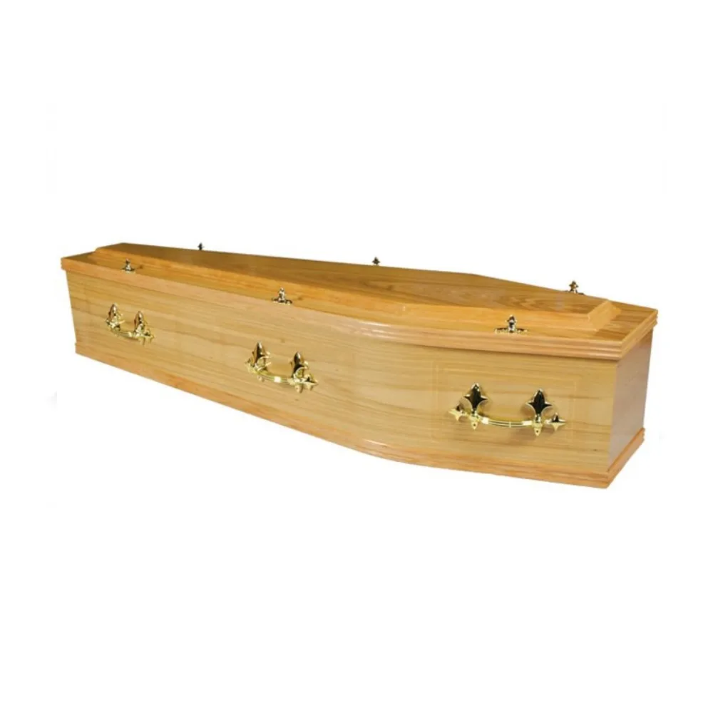 High Quality Wooden Coffin Casket for Ashes Adult Handicraft Wood funeral coffin for human pet made in Viet Nam
