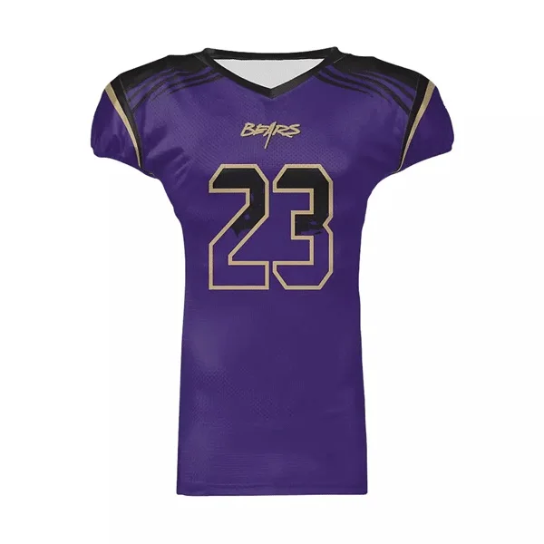 TM STARTECH Custom Team Logo Sublimation Polyester Spandex Mesh Vintage kids Men American Football Jersey