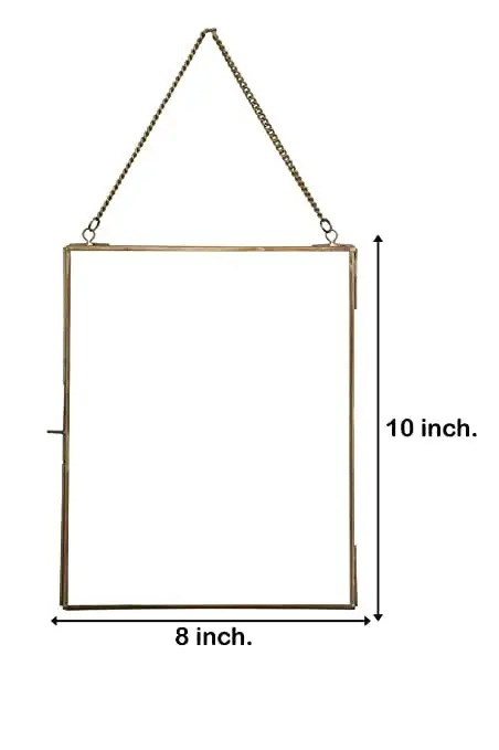 High quality metal and glass classic design picture photo frame for home decor