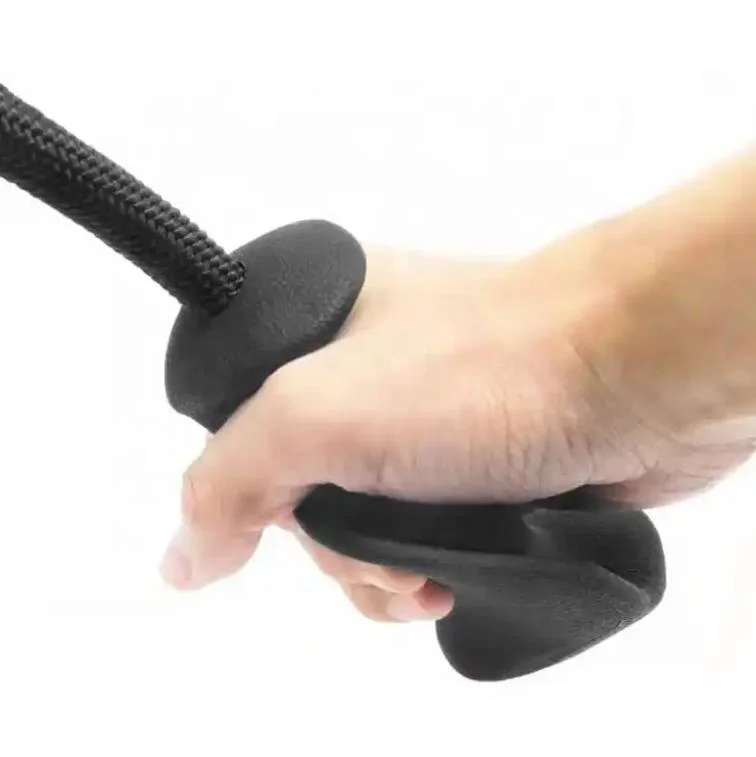 Ergonomic Triceps Rope Pull Down with Anti-Slippery TPE Grip for Activating More Muscle Fibers-Gym Machine Attachment