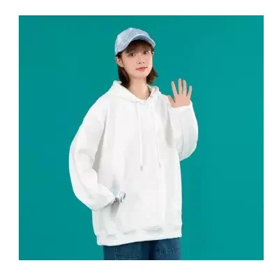 Weaving Solid Pattern Polyester Materials 100% Best Quality Breathable Casual Hoodies For Girls From Vietnam