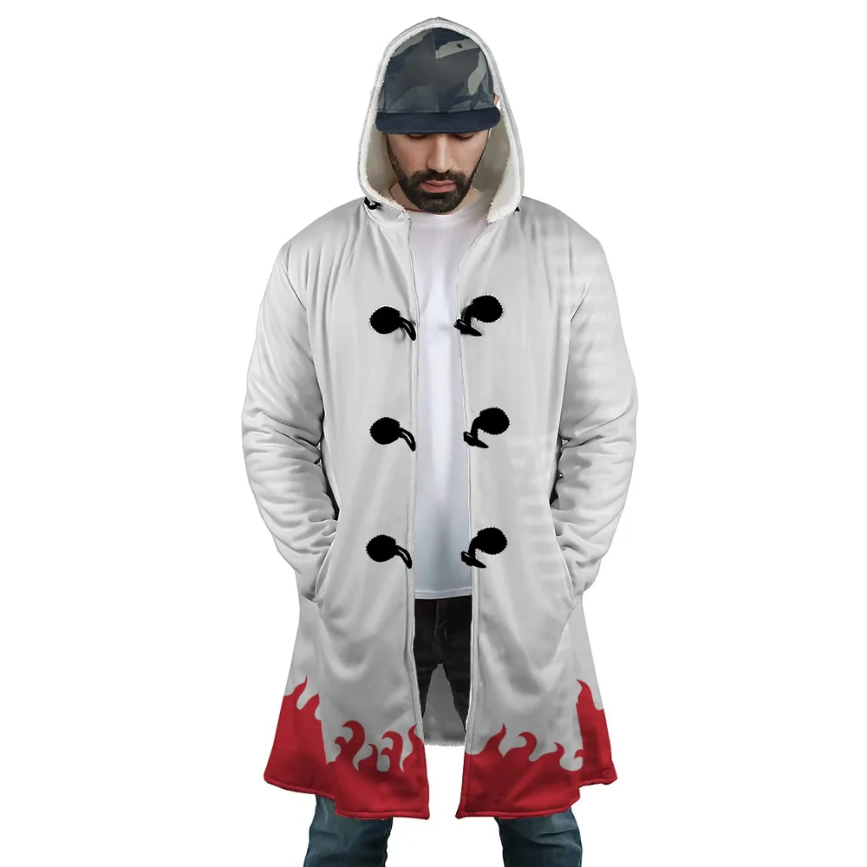 Premium Custom Anime Hooded Coats - Personalized Designs - Perfect for Cosplay Events and Everyday Fashion