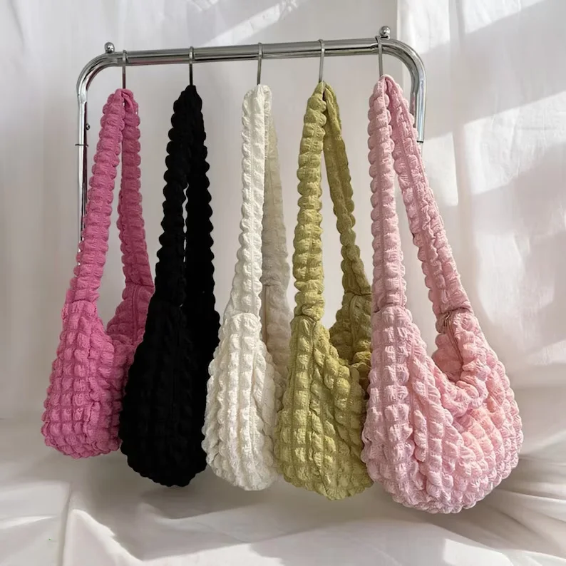 Женская стеганая сумка-тоут