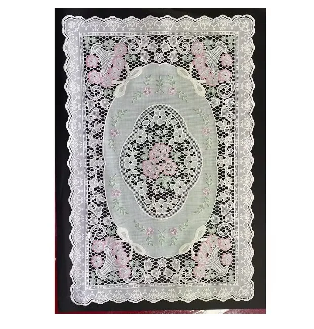 Perfect Embroidery Cotton Luxury Material Premium High Quality Lace Fabric on Sale