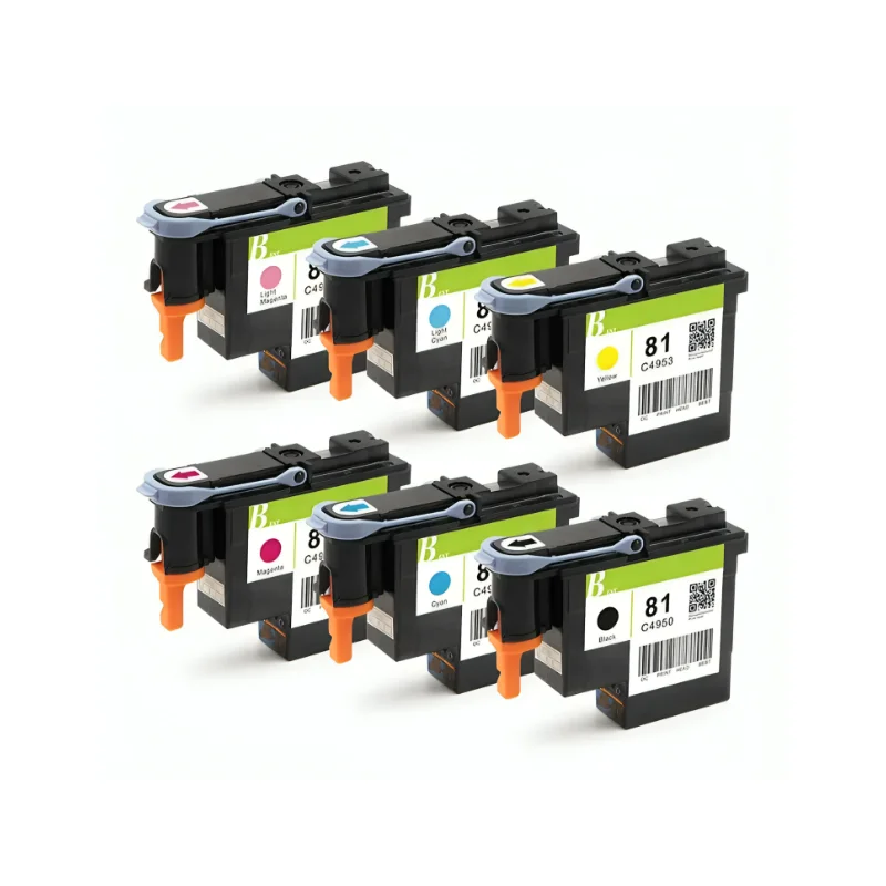 HESHUN C4950A - C4955A Print Head 81 For HP HP81 Designjet 5500 5000 5000PC 5500PS Nozzle Printhead