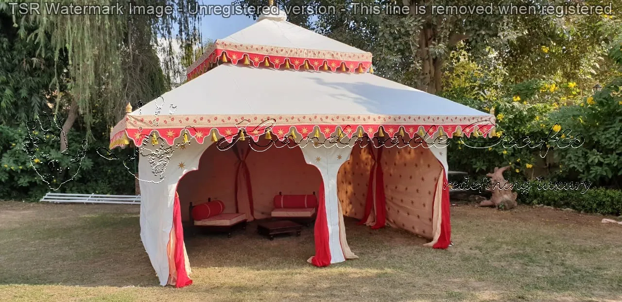Indian Traditional Multiple colour Garden Gazebo Shamiana  Wedding Italy frame Germany USA UK