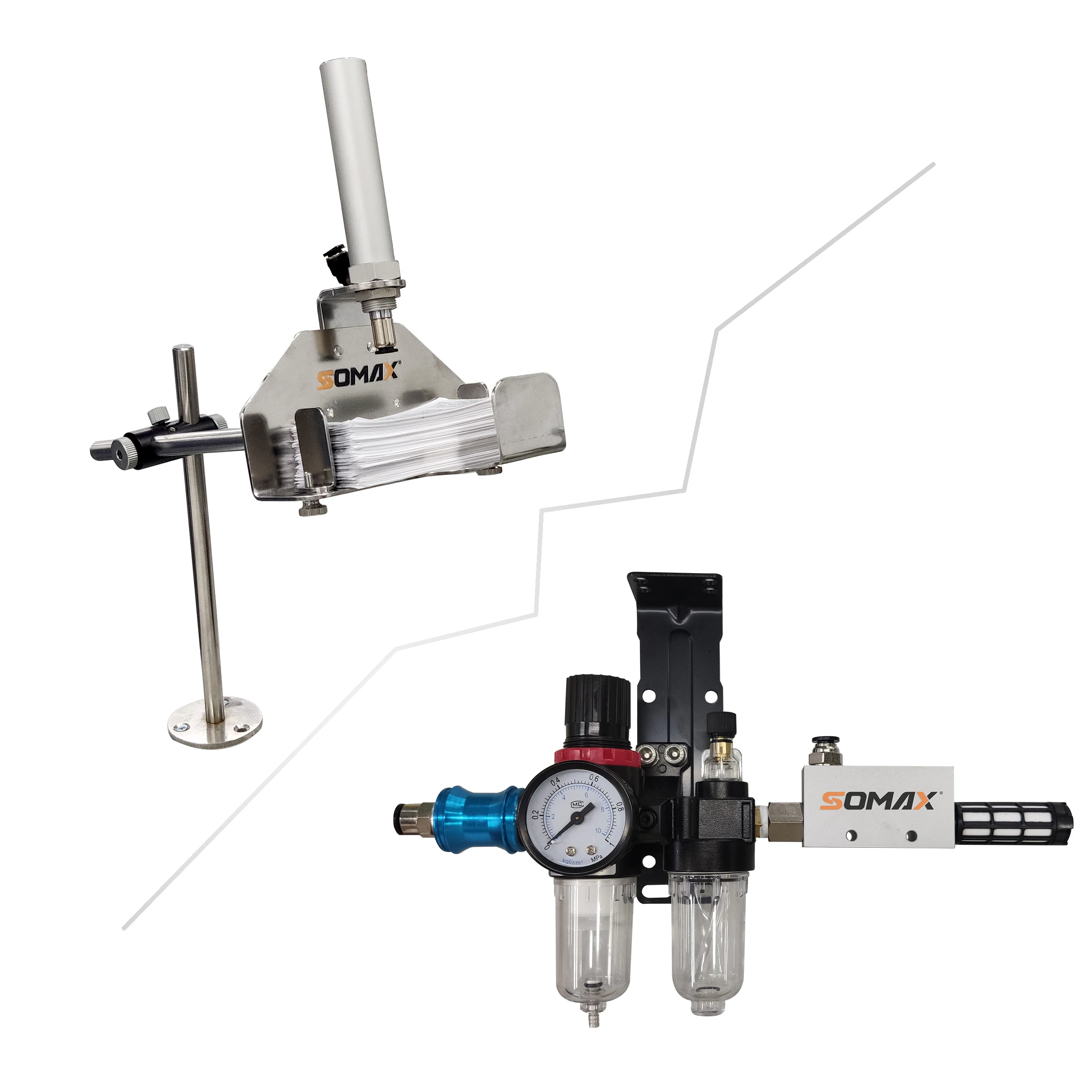 Easy Operation SOMAX SM-D-12LS Automatic Label And Tag Picker Device Label Taking Machine
