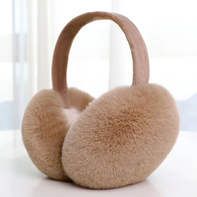 Stylish Unisex Fleece Earmuffs for Winter Cold Weather Ear Warmer Cover Protector Outdoor Accessory