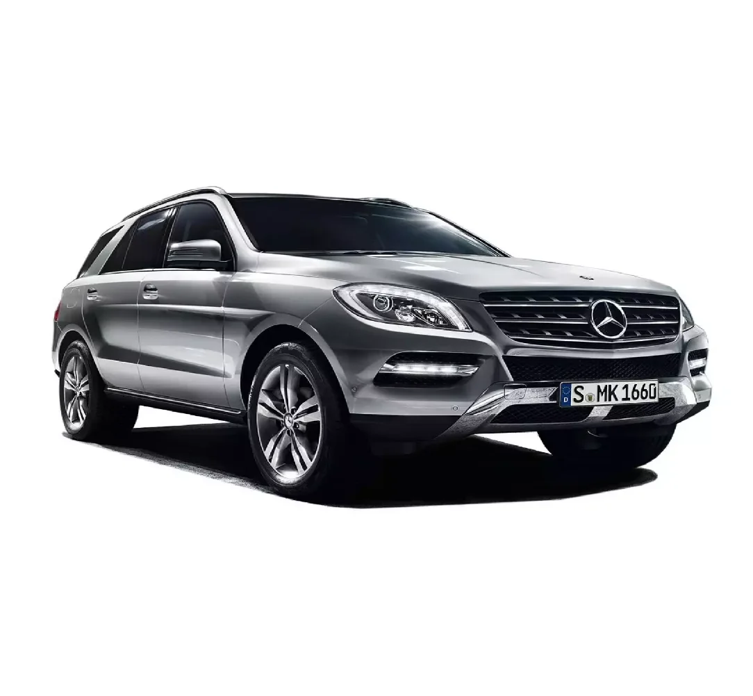 Лучшее сегодняшнее состояние б/у Mercedes-Benz мл внедорожник с низким пробегом бензин/газ кожаные сиденья 8 л двигатель ACC R15 темный свет распродажа