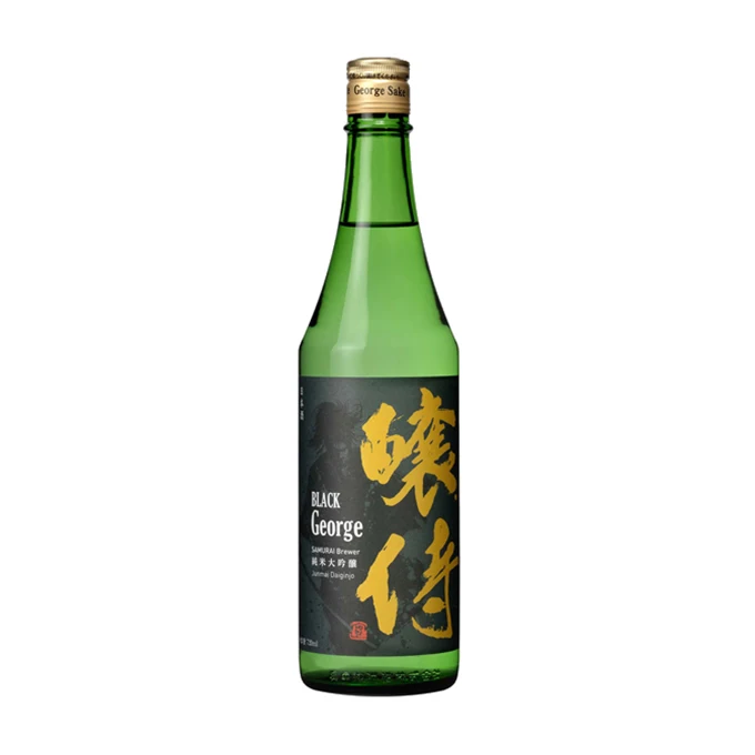 High Quality Japanese George Black Junmai Daiginjo Alcohol Sake