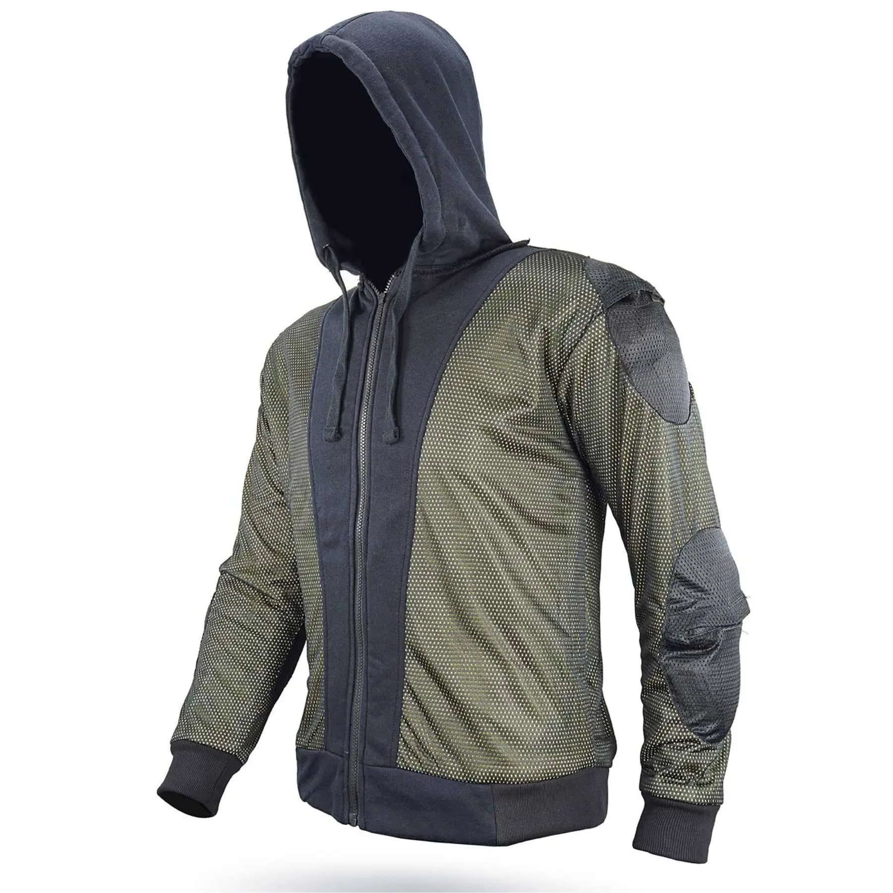 Best Manufactured motor bike fleece hoodie CE Approved Aramid hoodies for unisex