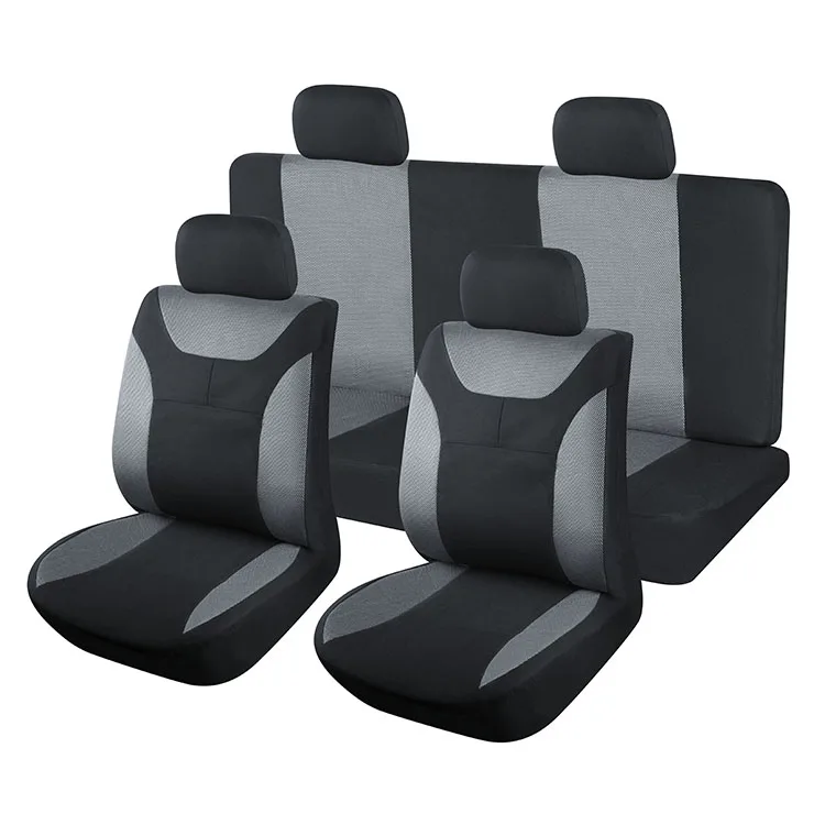 Best selling classic 9-piece polyester car seat cover dirt resistant seat cover