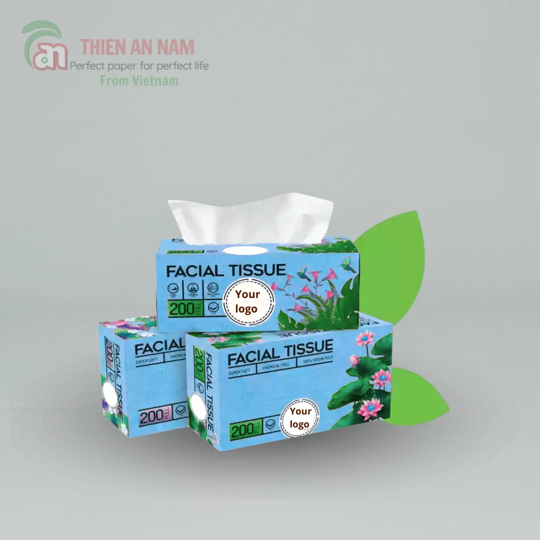 Gentle, High-Quality Child-friendly and Hypoallergenic Facial Tissues Suitable For All Skin Types