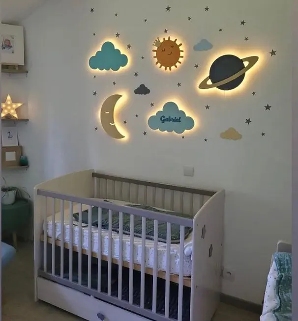 Decorative New Product Wall Light For Kids Baby Room Wall Light for Nursery kids room nightlight baby nightlight  decorative