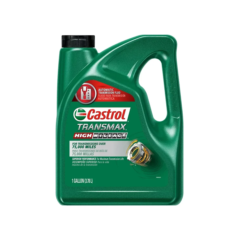 Castrol Transmax High Mileage Automatic Transmission Fluid, 1 Gallon, Case of 3