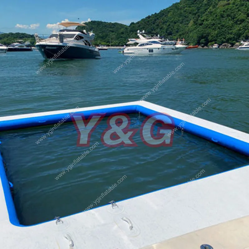 Y&G Purchase Wholesale inflatable yacht dock inflatable dock platform inflatable docking station
