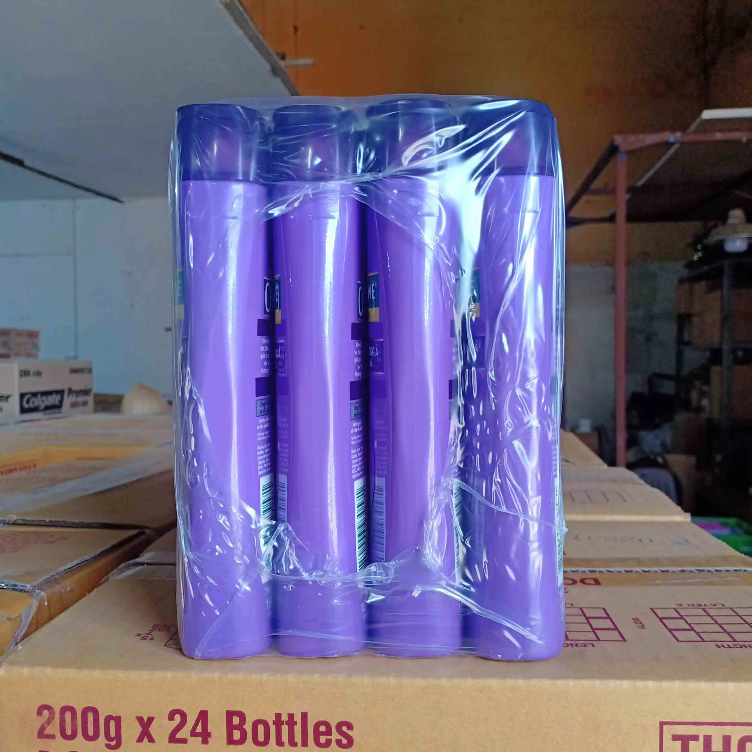 The Wholesale Palmollive Shampoo Silk (purple) 600ml x 6