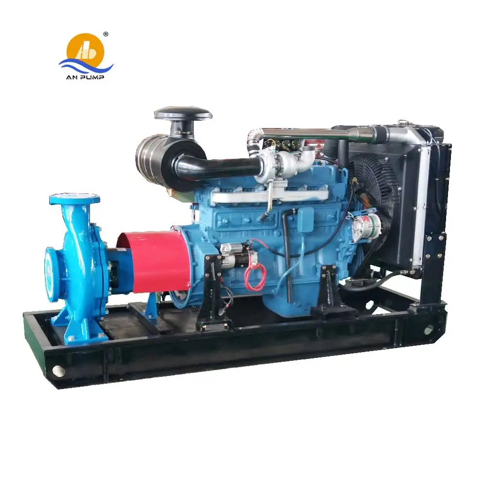 High Pressure 100hp 2 inch 4 inch 6 inch 8 inch Irrigation diesel water pump