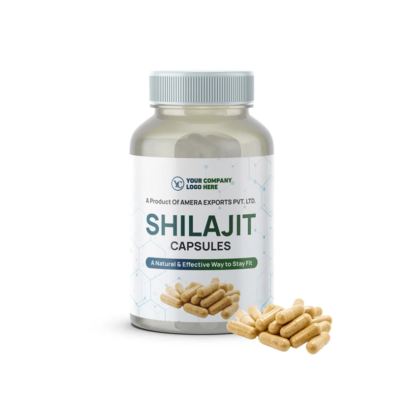 India Origin Dealer Selling Neutral Flavor Best Quality Shilajit Herbal Capsules with 36 Months Shelf Life for Wholesale Buyers