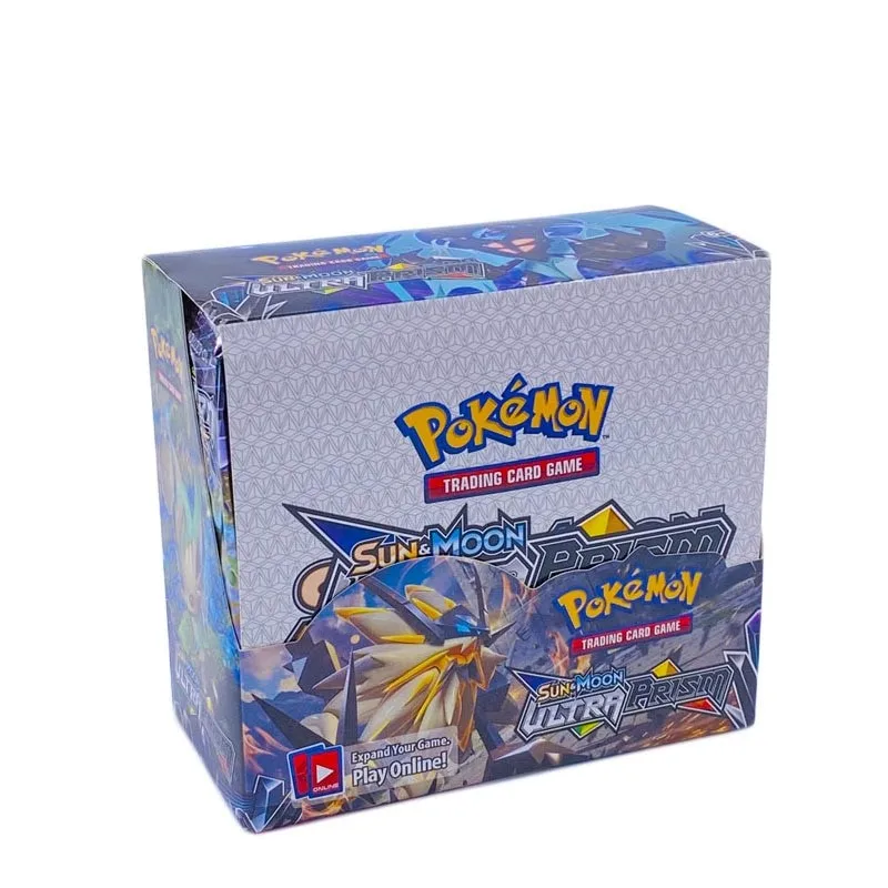 324/360Pcs Pokmon English French Spanish TCG: Hidden Fates Evolutions Booster Collectible Trading Card Game Interactive Toy