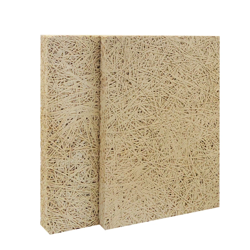 Wood wool acoustic sound proof sound absorbing panels