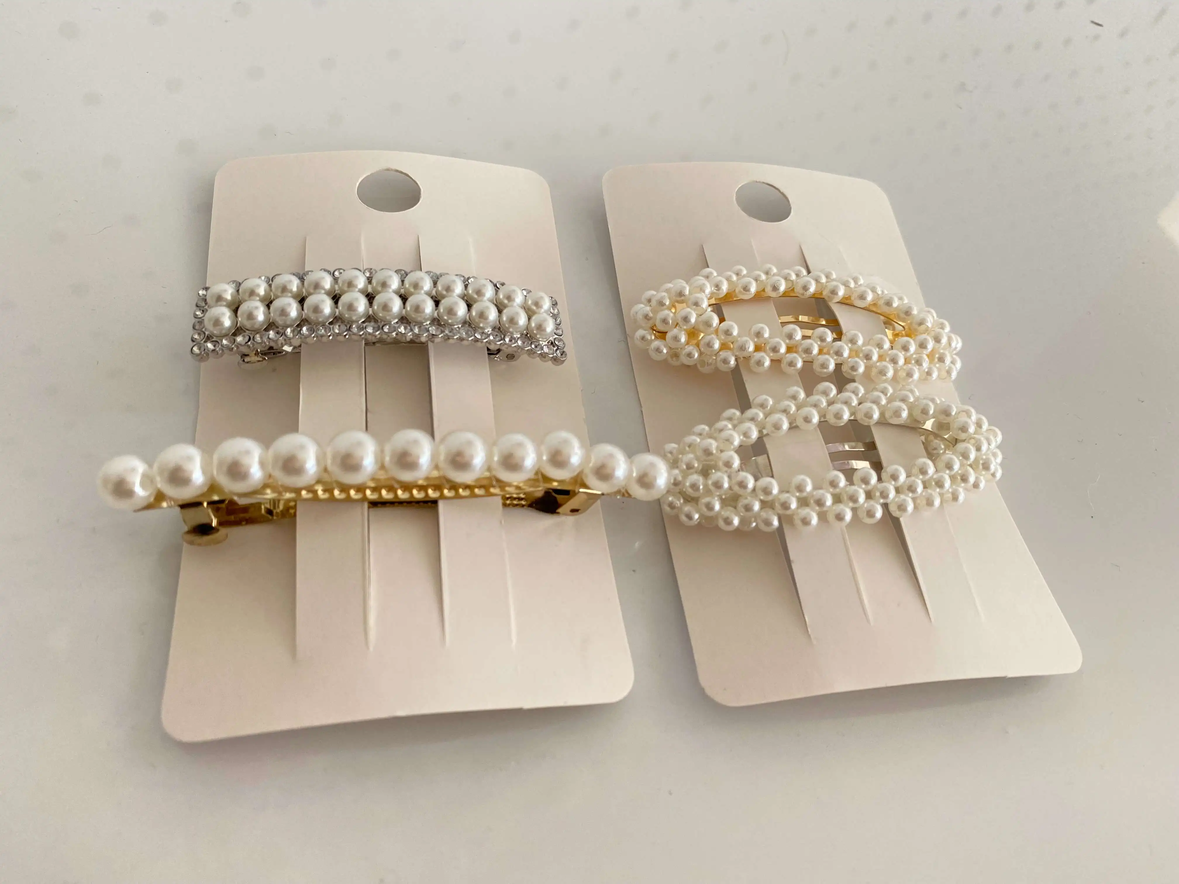 Hot Sale Korean Pearl Style Hair Clips Hair Pins No Crease Beautiful Hair Accessories Clip For Girls Women Kid Accessories