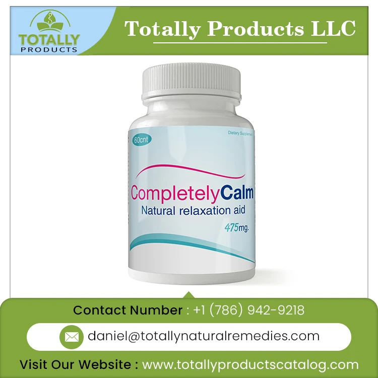 New Natural Relaxation Completely Calm Aid-Mood Formula (60 Capsules) Buy At Best Price