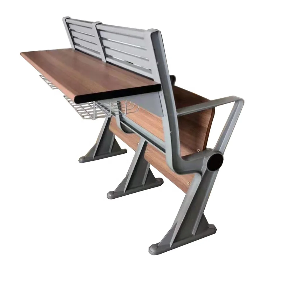 Student Chair Wooden Writing Tablet Folding Adult Study Table Chair Metal Style Outdoor Packing