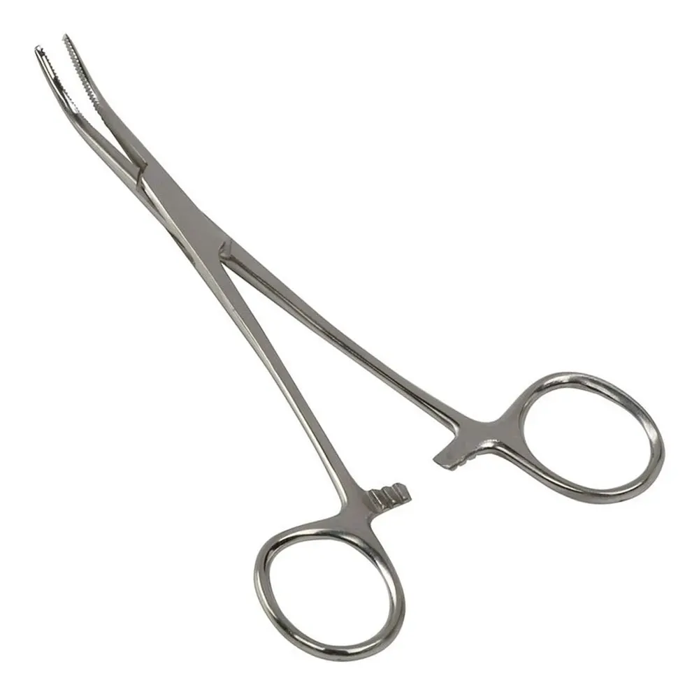 High Quality Medical Instrument Kelly Forceps Locking Tweezers Clamp