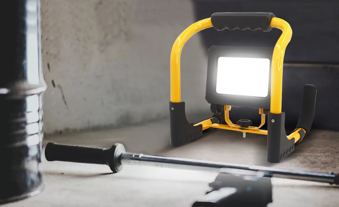 cordless work light 18v 21v work light for Dewalt Makita Bosch Milwaukee tools led portable jobsite lighting power tools lamp