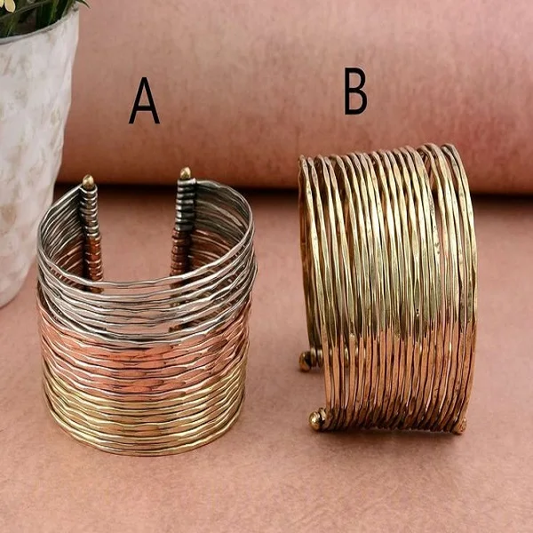 Hot Sale Morden Design Brass Bangles GC-BL-364 for Women Fashion Jewellery Available at Export Price from India