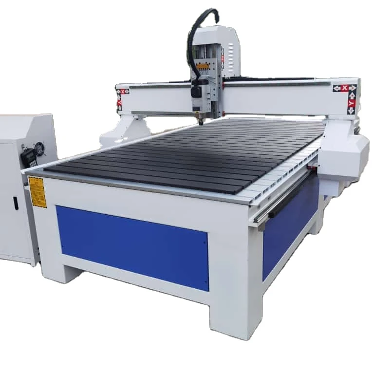 ATC 3d Wood Carving Cnc Router Machine with 8pc Automatic Tools Servo Ball Key Motor Surface Pump Air Sales Support Transmission