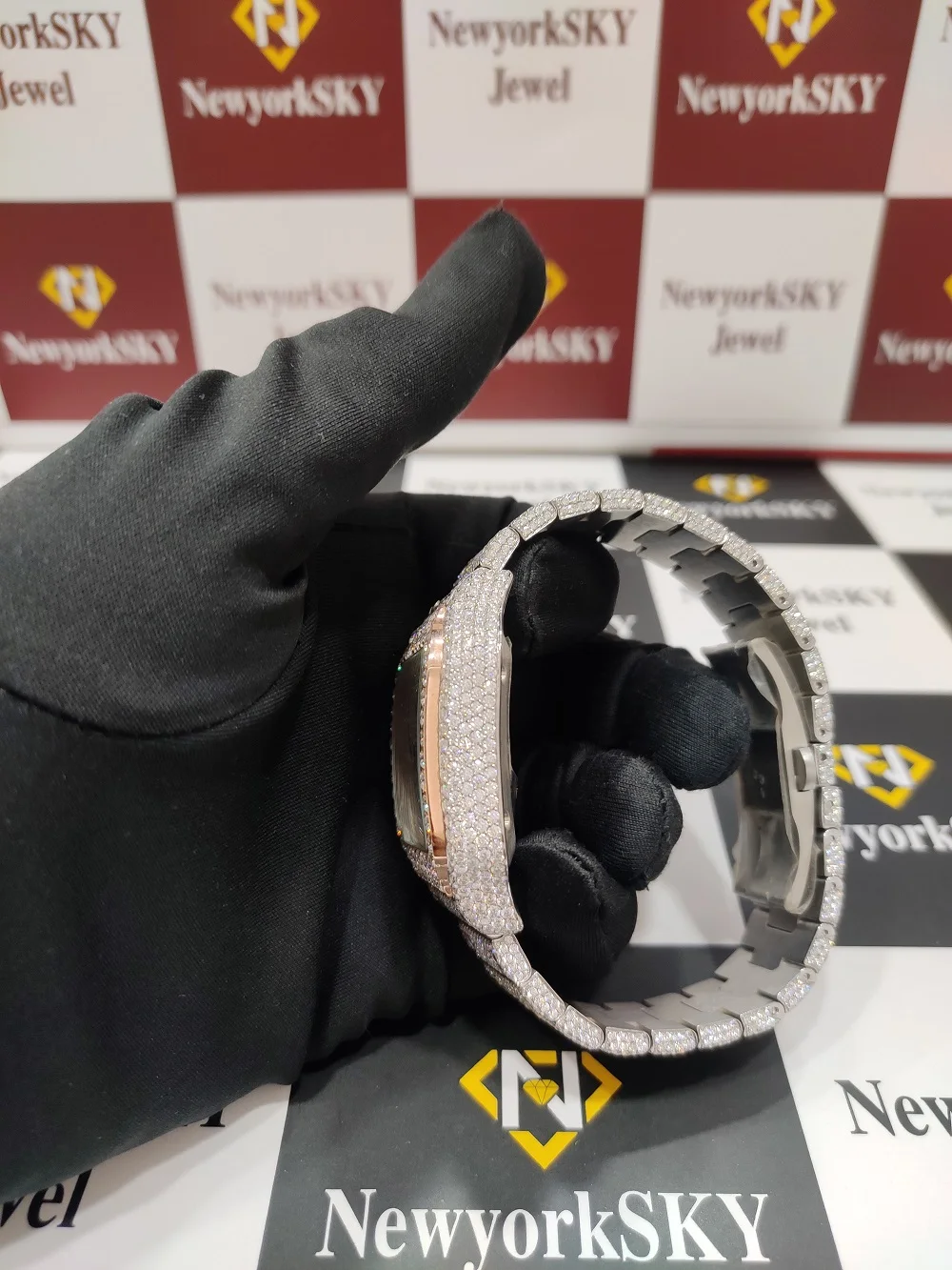 Роскошные наручные часы из нержавеющей стали