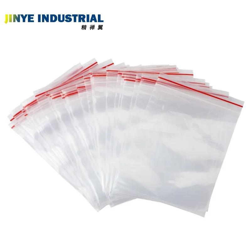 Manufacturer Food Grade LDPE Zipper Bags Resealable Food Packaging Plastic Ziplock Bag Eco Friendly Wholesale