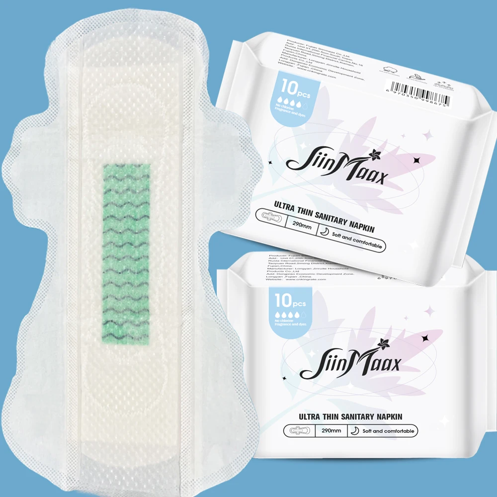 Anion Sanitary Pads For Women Wholesale High Quality Super Absorption Night Use Disposable Cheap sanitary napkins