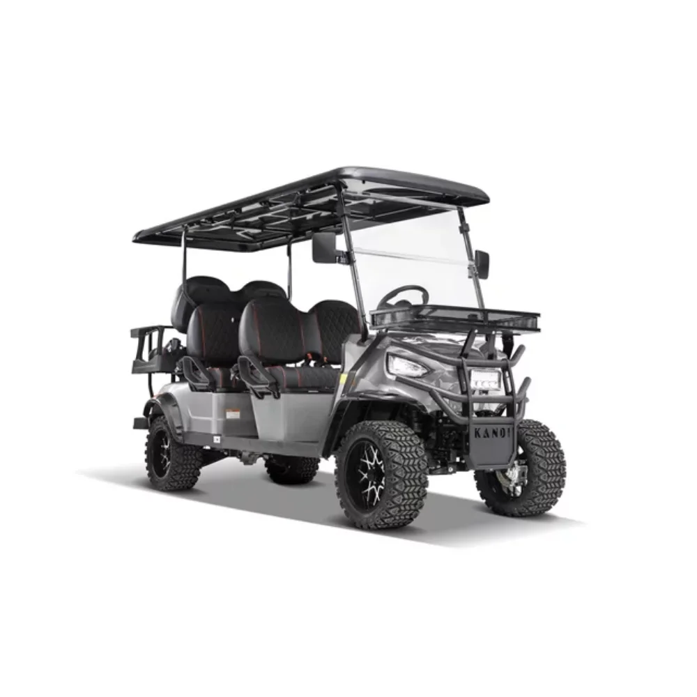 NEW PRODUCT Kandi Electric Golf Cart Kruiser 6P AGM (Silver)