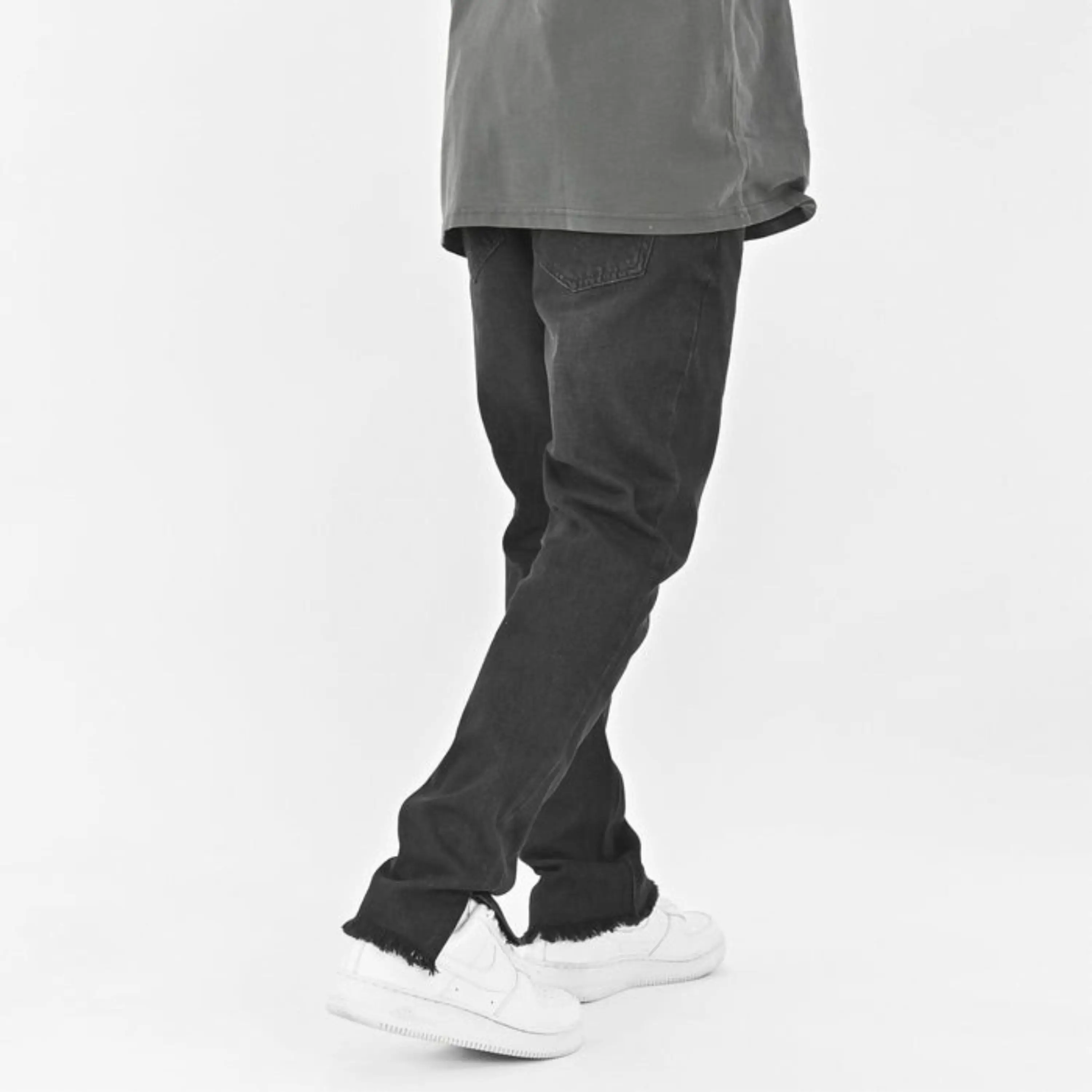 Customize Men Jeans Denim Manufactures Straight Casual Slim Fit Pant Boys Stretch Jeans Men Zipper Fly Closure Skinny Jeans