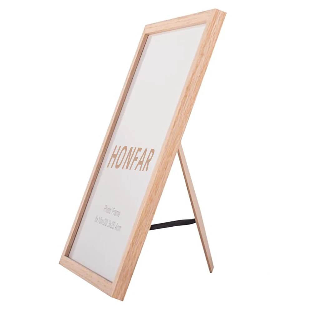 8x10 Solid Wood Picture Frames OAK Photo Frame with Clean Acrylic Cover for Wall Mounting or Tabletop Display