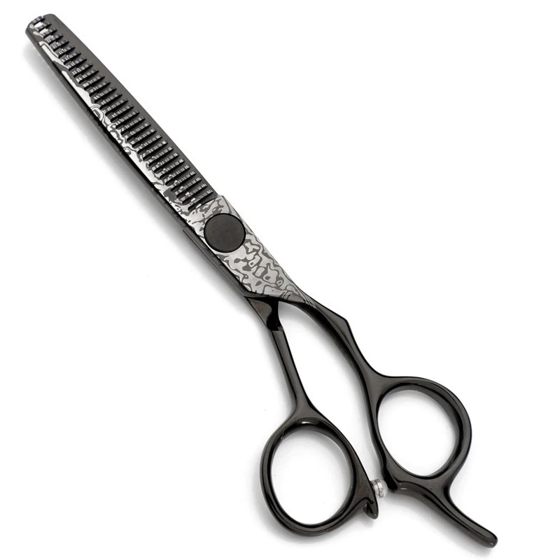 Sharp Blade Customized Logo Straight Hairdressing Barber Hair Scissors Professional Hair Cutting Barber Scissors