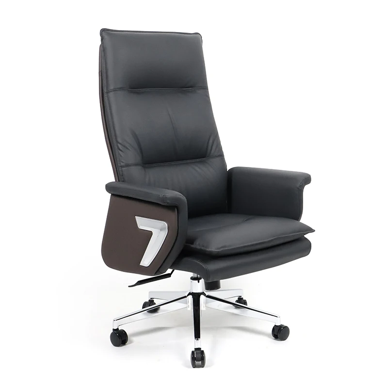 Modern Computer Office Furniture PU Leather Material Boss Swivel Executive Office Chair