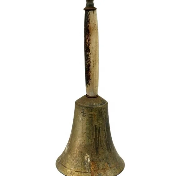 Rustic Look Brass Bell new Design brass Hand bell With new design handle new Look Metal Peon Bell For Office