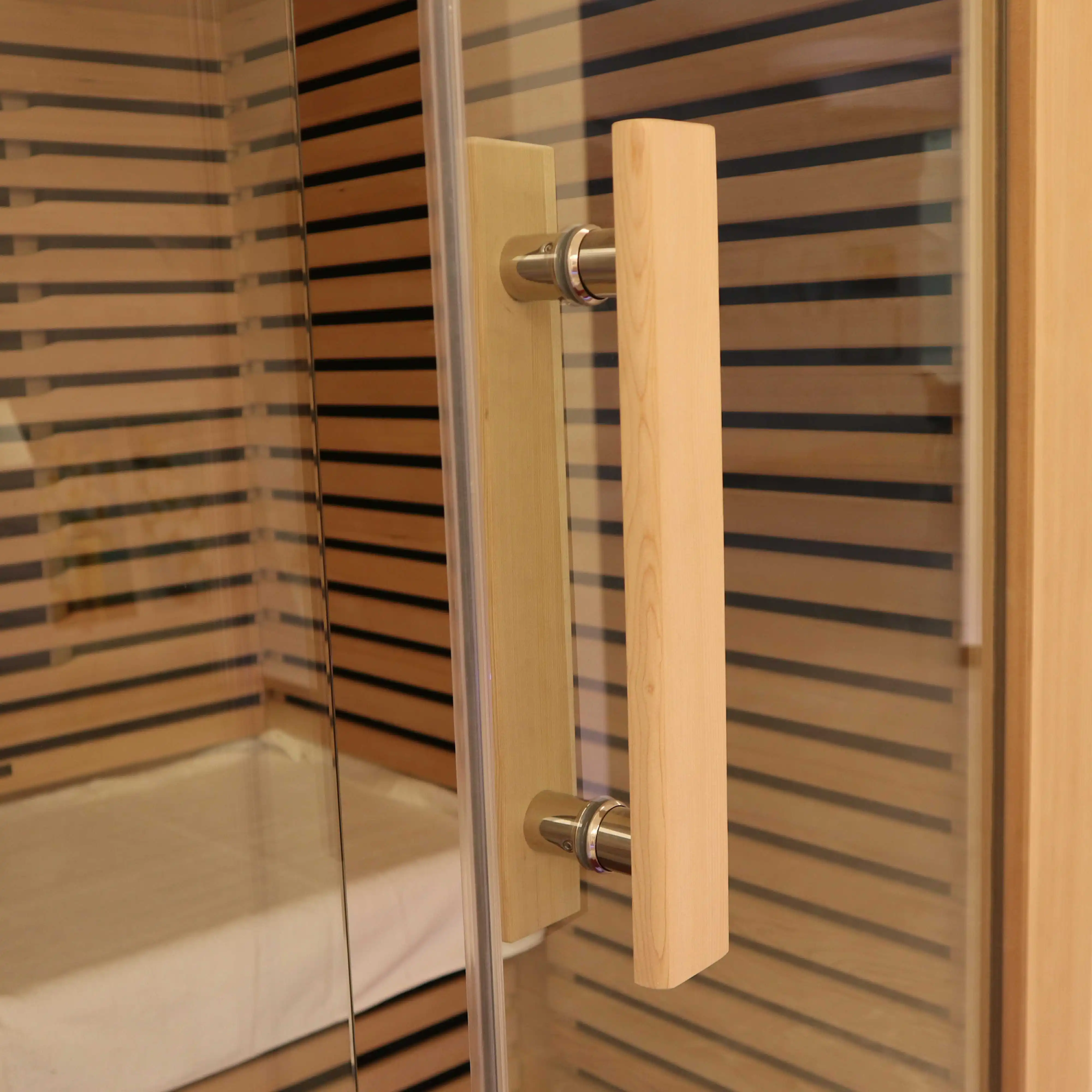 Factory Direct Low EMF Morden far infrared carbon panel sauna with intelligent control panel