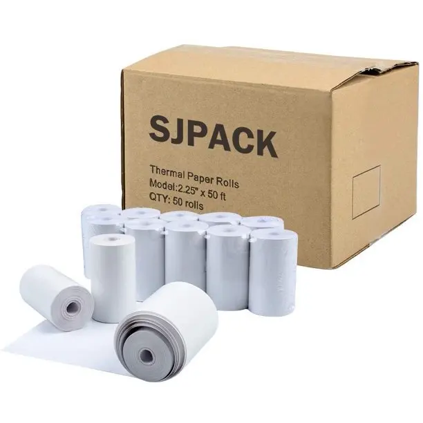 Factory Direct Thermal Paper Roll Cash Register Paper 80mm 57mm for Cashier Receipt POS ATM Ban