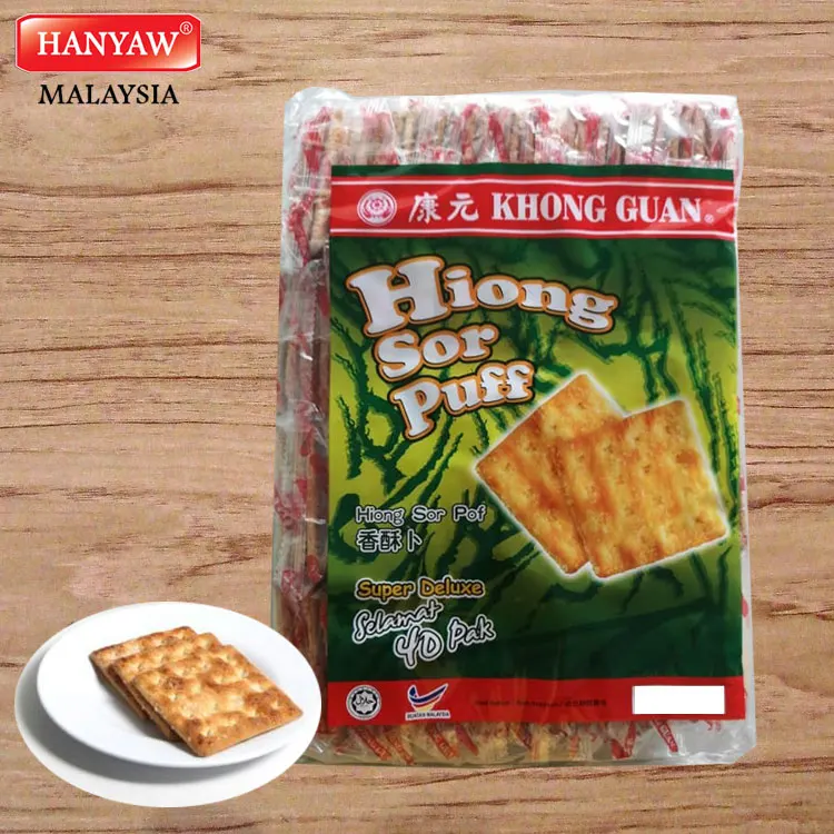 [Малайзия] Быстрая доставка + Халяль Сертифицированный Khong Guan Hiong Sor спонж (40X12 упаковок x 26 г/коробка)