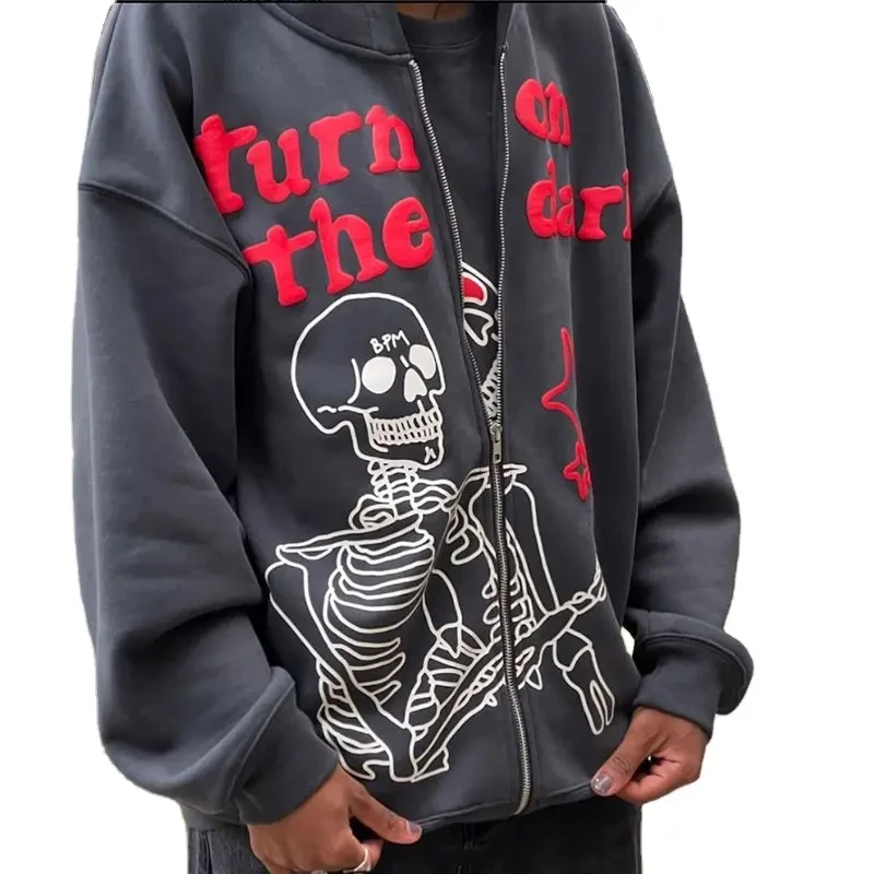 manufacture heavyweight 100% cotton acid wash street wear distressed over sized hoodies