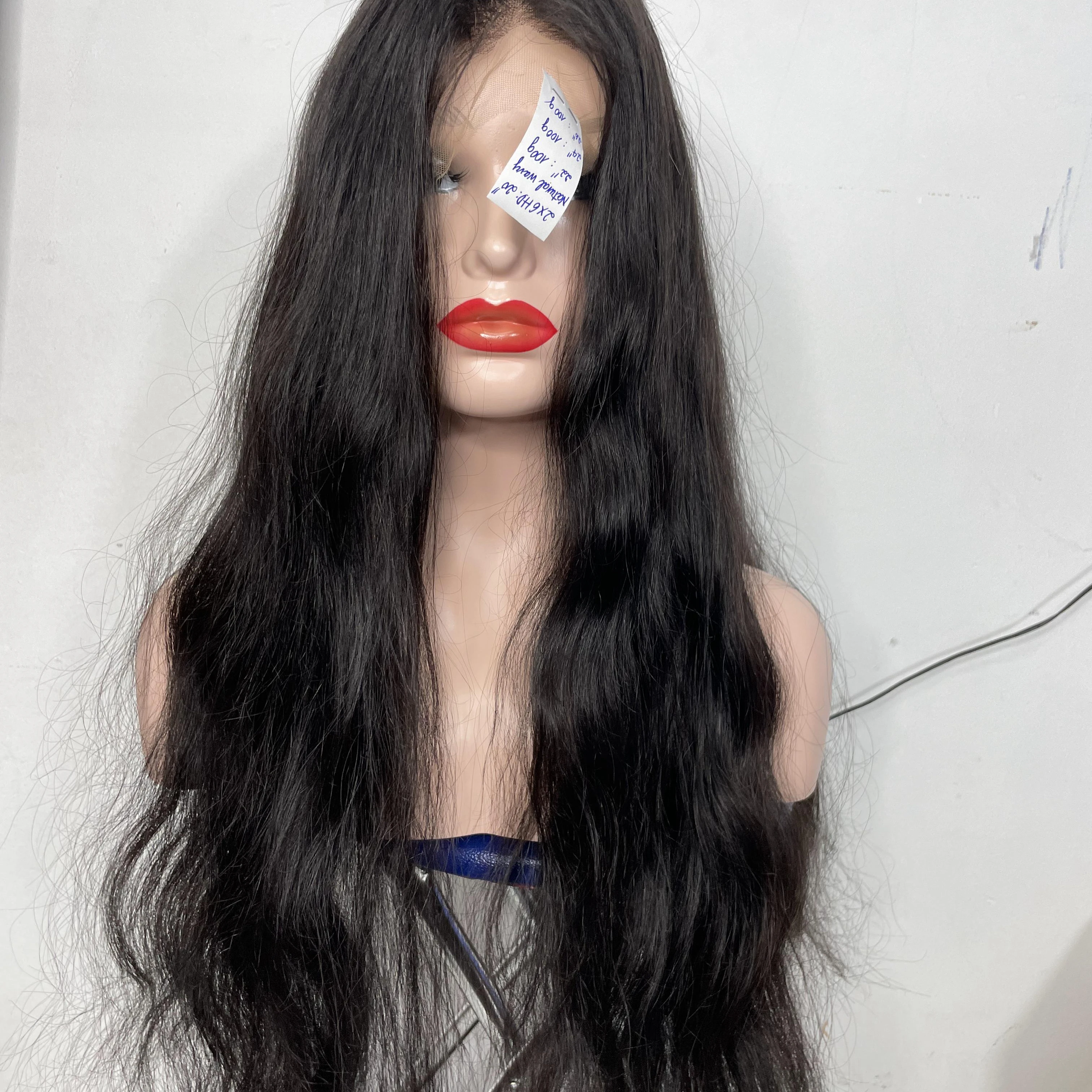 Natural Wavy Wig From 8-40 Inches Raw Human Hair Wholesale Virgin Bundles Vietnamese Weave Human Remy Hair Extensions