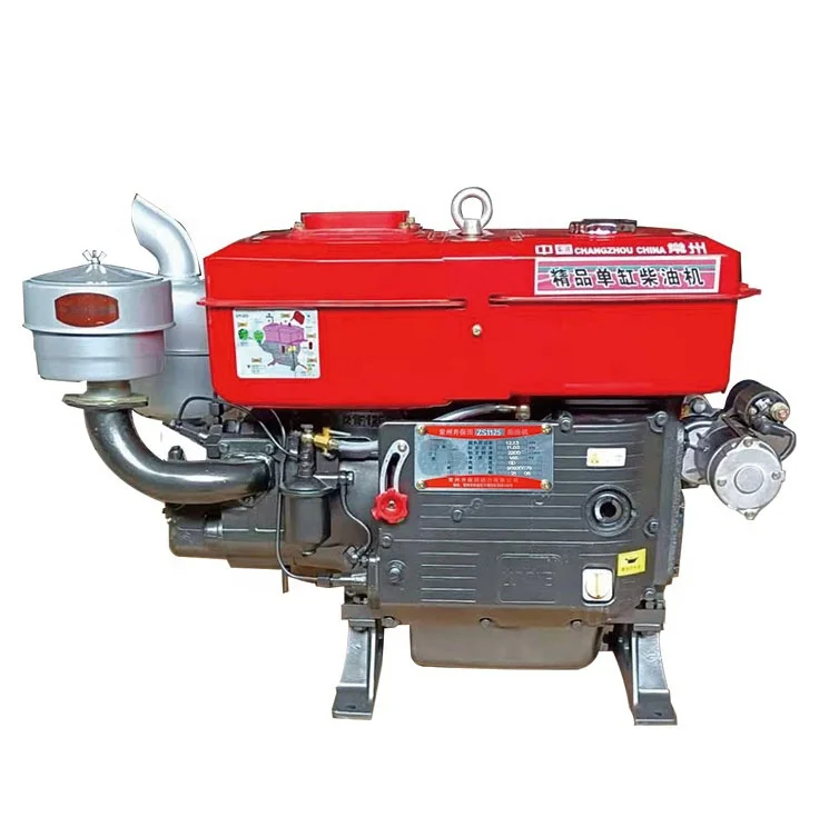 In Stock Diesel Engine ZS195/ZS1100/ZS1105/ZS1110/ZS1115/ZS1125/ZS1130/ZS1135 Single Cylinder Engine