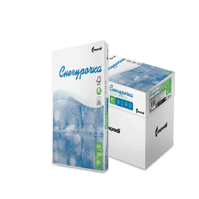 Paper Snow Maiden A4 80g / m2 500 sheets 110071, office school supplies printer papers Stationery for and home Printable Media