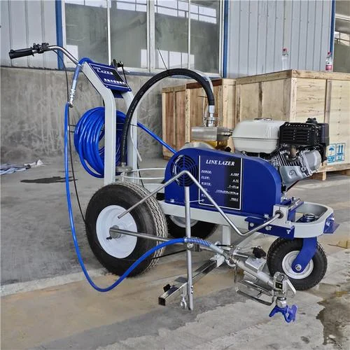 High Pressure Airless Cold Paint Spray Road Line marking machine