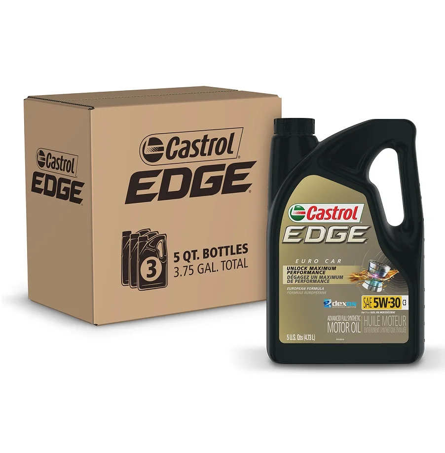 Buy Wholesale Castrol EDGE Extended Performance 5W-30 Advanced Full Synthetic Motor Oil, 5 QT
